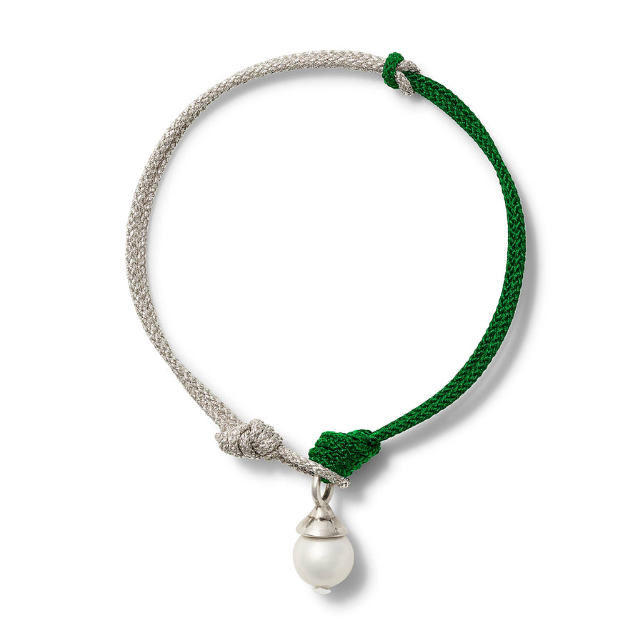 2 Tone Teeny Bracelet ~ Sterling