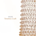 Tall Hobnail Jug | Apricot Chiffon | 1.2L | Bohemia Crystal
