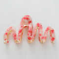 Willow Rosé Metal Squiggle Claw Clip - Large