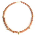 Mojave Sunrise Necklace (Rose Moonstone)