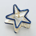 Americana Star Small | Small Metal Star Claw Clip