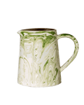 Marbled Olive Pitcher