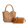 Tulip Raffia Embossed Recycled Top Handle Pre-Order 5/30