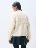 Cashmere Blend Luxe Fringe