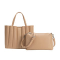 Adela Nude Recycled Vegan Leather Tote Bag