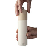 Boreal Salt Grinder, Wood, Feather White, 21 cm - 8in
