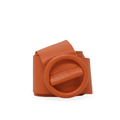 CINT-06 CIRCULAR BUCKLE LEATHER BELT