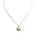 Lily Pad Pearl Pendant