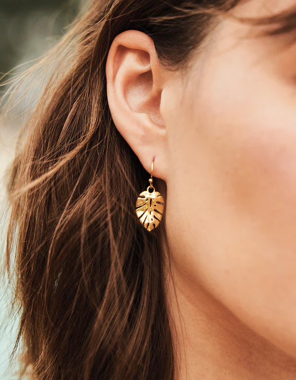 SP Monstera Earrings