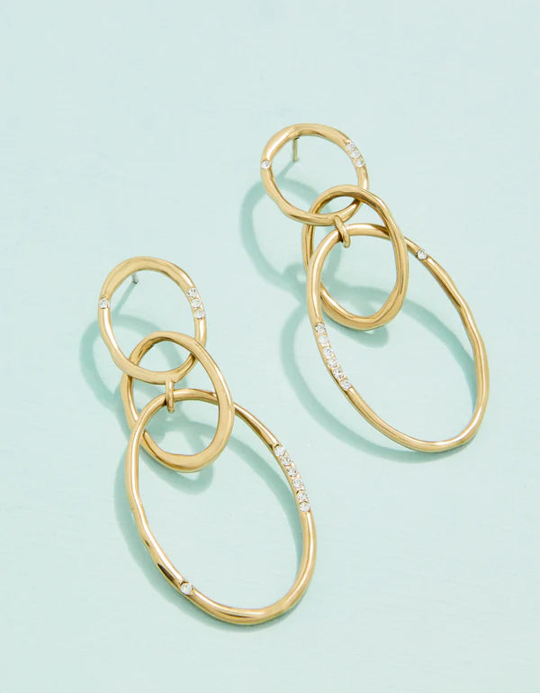 Okatie Earrings Crystal