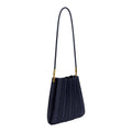 Carrie Navy Vegan Suede Shoulder Bag Pre-Order 7/28