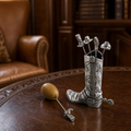 Western Boot Cheese Pick Set