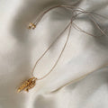 Duo Sardina necklace - two articulated fish