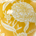 Flora and Fauna Yellow Floral Vase