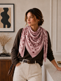 K21 Large Woolen Square Bandana