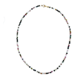 Dainty Gumball Gemstone Necklace