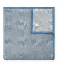 Harborview Herringbone Cornflower Blanket