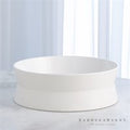 Encircle Scored Bowl- Chalk