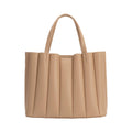 Adela Nude Recycled Vegan Leather Tote Bag