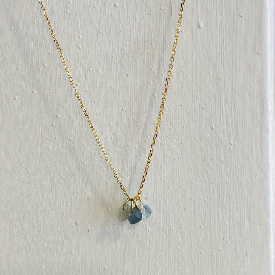 Little Chain Sapphire Necklace