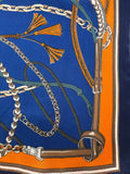 YF08-C81 CHAIN AND BELTS DETAIL SCARF