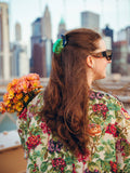 Hand-painted Mini Peacock Claw Hair Clip | Eco-Friendly