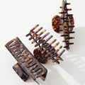 Deep Tortoise Large - Assorted Claw Clips