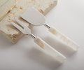 Santo Alabaster Cheese Tools - Set of 2