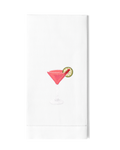 Cosmopolitan Cocktail Hand Towel