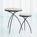 Tripod Table w/ Marble Top Large