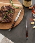 Laguiole Connoisseur 4-Piece Tortoise Steak Knife Set