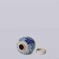 Blue and White Porcelain Mini Double Happiness Round Jar