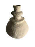 Paper Mache Vase Dia 13.8" & H 17.5"