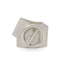 CINT-06 CIRCULAR BUCKLE LEATHER BELT