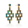 Pathway Post Drop Earrings - Abalone