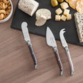 3 Piece Laguiole Cheese Knives - Warm Spice