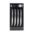 Laguiole Connoisseur 4-Piece Tortoise Steak Knife Set