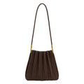 Carrie Chocolate Vegan Suede Shoulder Bag Pre-Order 7/28