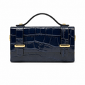 GF0658 - LEATHER HANDBAG WITH CROCCO