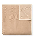 Harborview Herringbone Tan Blanket