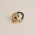 Eternal Loop Ponytail Hair Tie | Gold