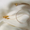 Duo Sardina necklace - two articulated fish