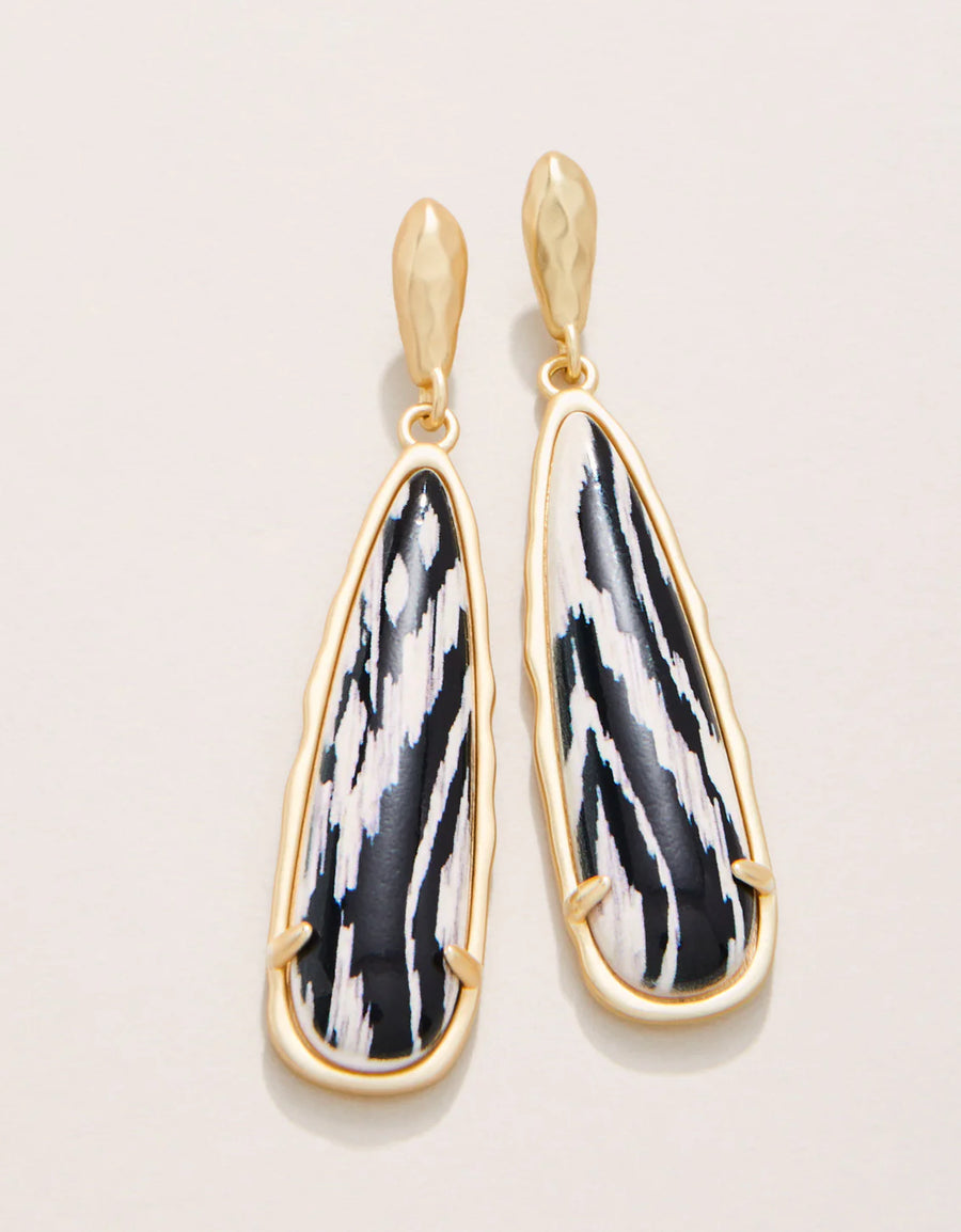 Satulah Drip Earrings Black