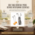 Golf Bag Cocktail Picks