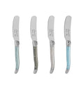 Laguiole 4-Piece Spreader Set with Mother of Pearl Handles
