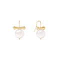 Bamboo Pearl Earring