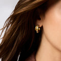 Cobblestone Double Hoop