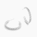 Close Knit Hoop Earring