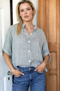 Mandarin Collar Top