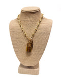 Margo Toggle Lock Necklace